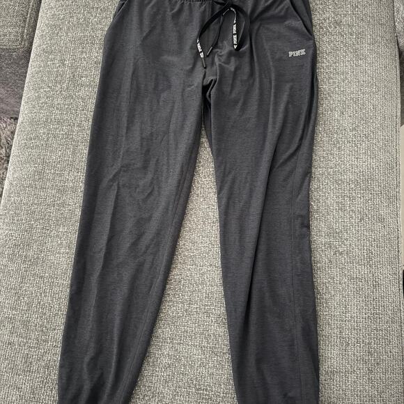 PINK Pants - VS Pink Joggers Dark Grey size M